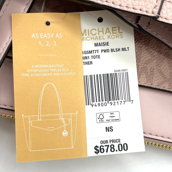 Michael Kors Large Maisie 3 in 1 Tote Bag - Picture 14 of 14